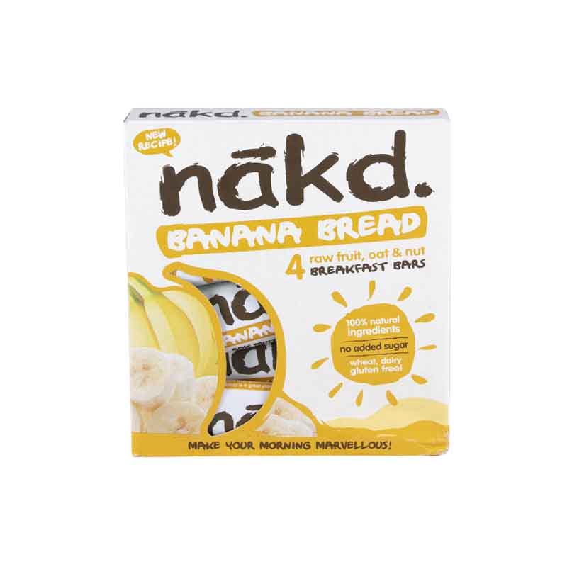 Multipack 4 Barras Banana Bread - Nakd