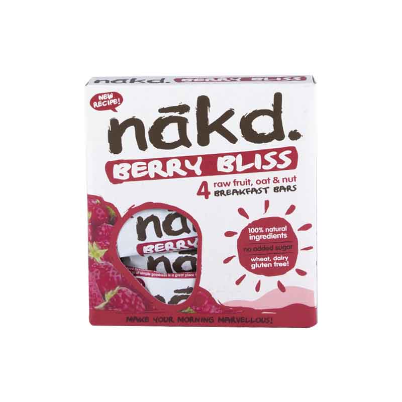 Multipack 4 Barras Berry Bliss - Nakd