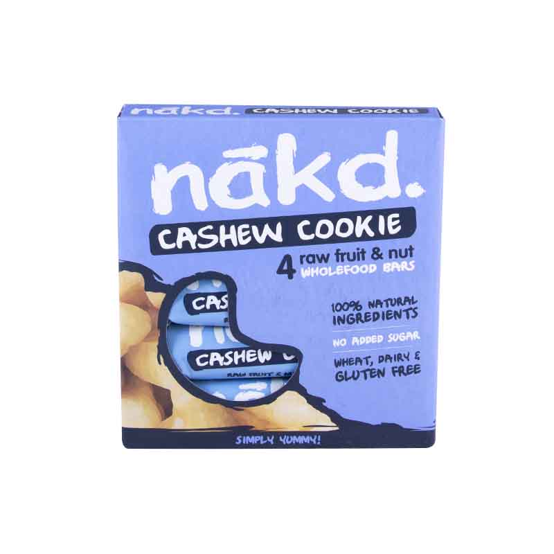 Multipack 4 Barras Cashew Cookies - Nakd