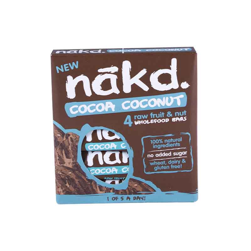 Multipack 4 Barras Cocoa Coconut - Nakd