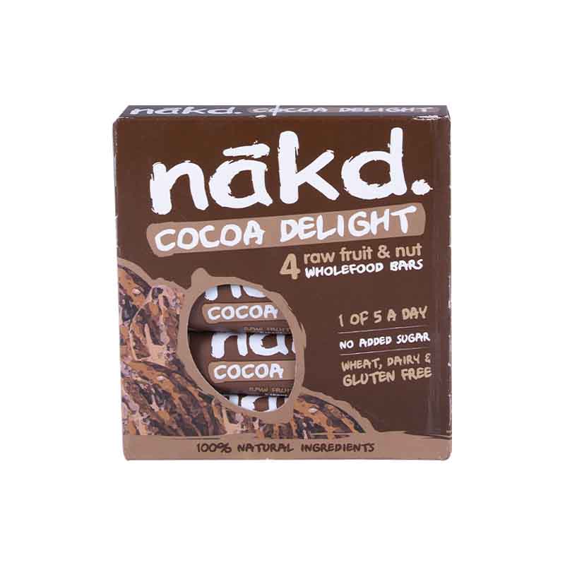 Multipack 4 Barras Cocoa Delight - Nakd