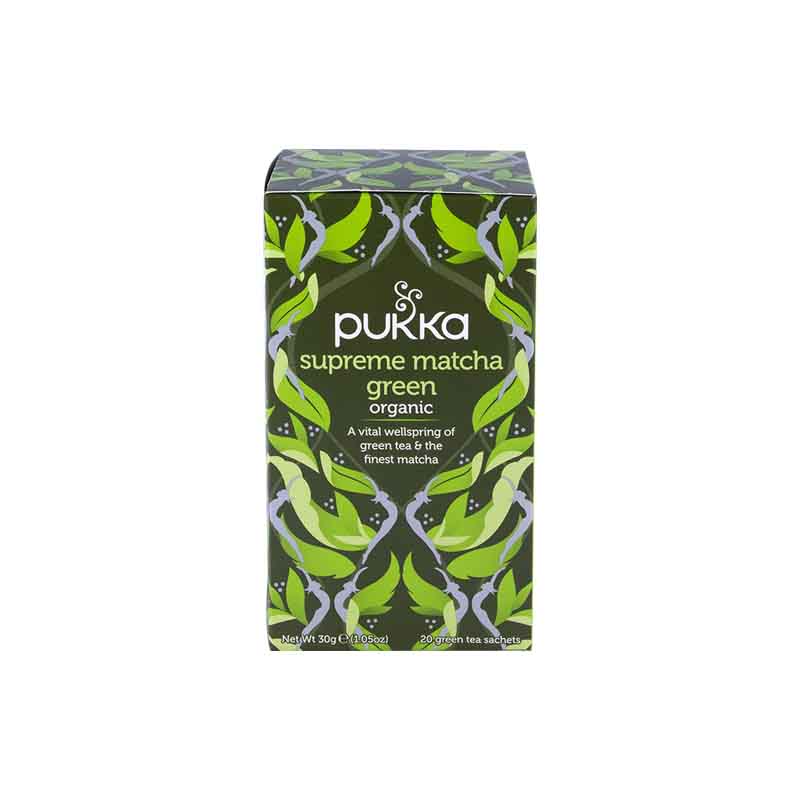 Infusión Orgánica Supreme Matcha Green - Pukka