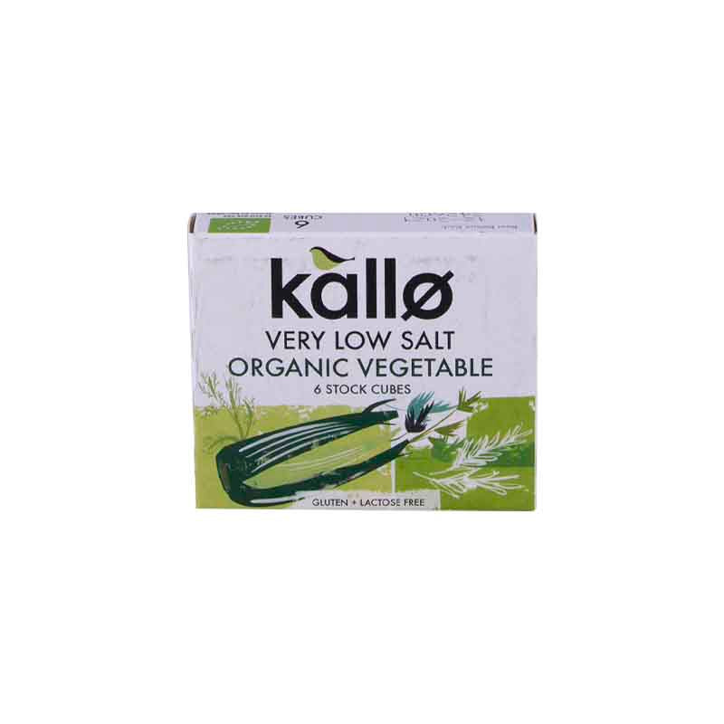 Cubitos de Caldo Vegetales Orgánicos - Kallo
