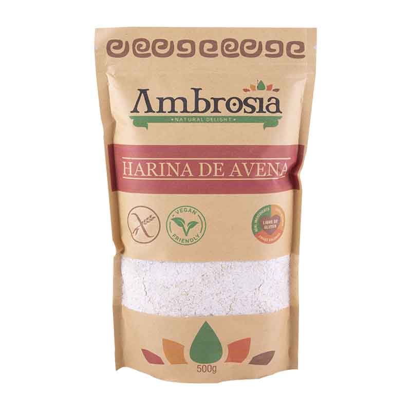 Harina de Avena 500grs - Libre de Gluten - Ambrosia