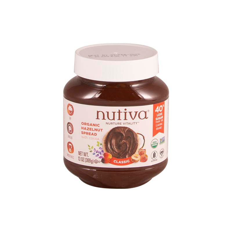 Crema Orgánica de Avellana y Chocolate Clásica - Nutiva