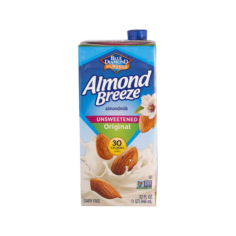 Alimento Líquido de Almendra sin Azúcar - Almond Breeze