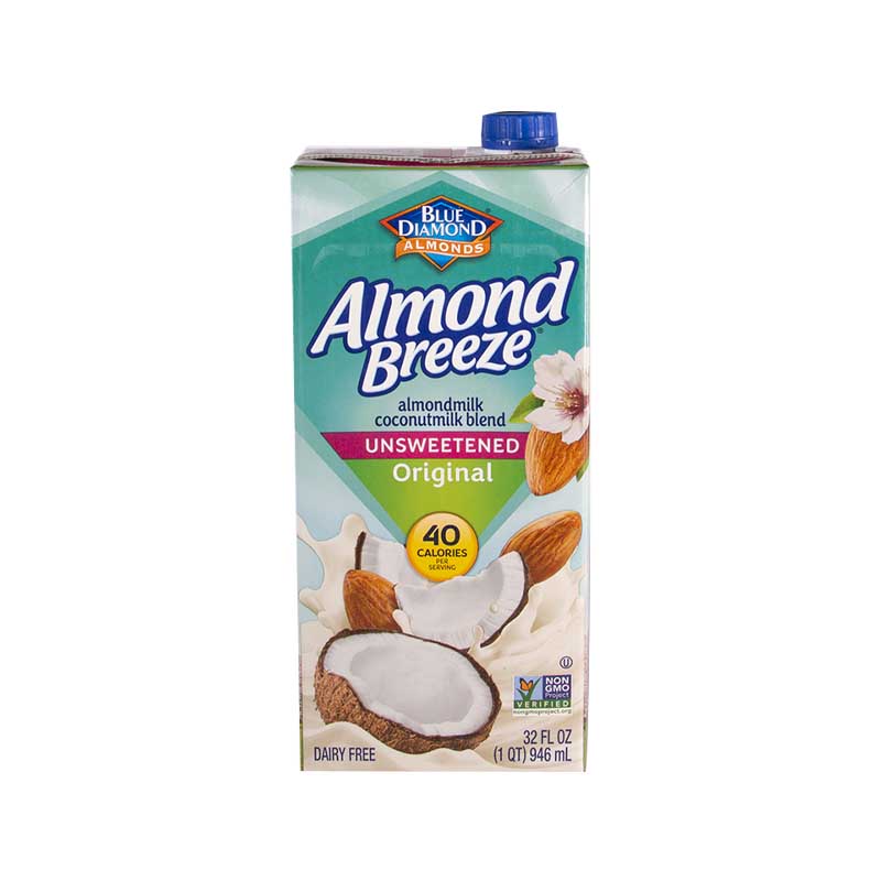 Alimento Liquido de Almendra Coco sin Azúcar - Almond Breeze