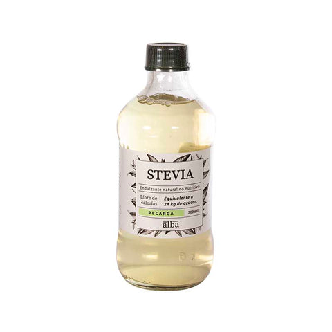 Stevia Liquida 500ml - Recarga - Apicola del Alba