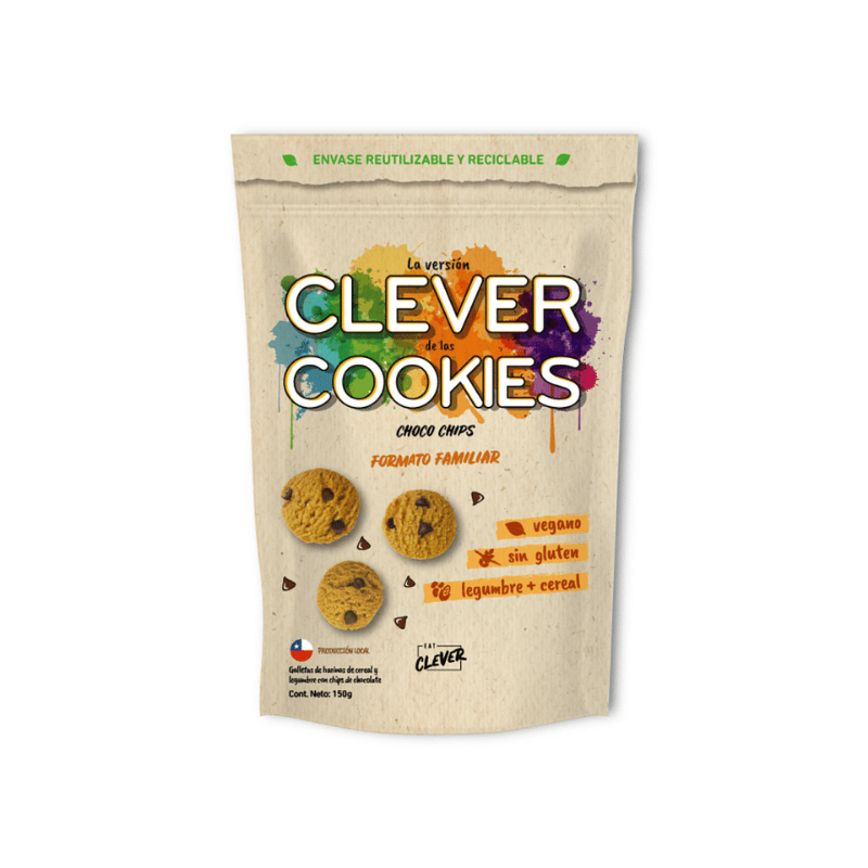 Clever Cookies Choco Chips Formato Familiar