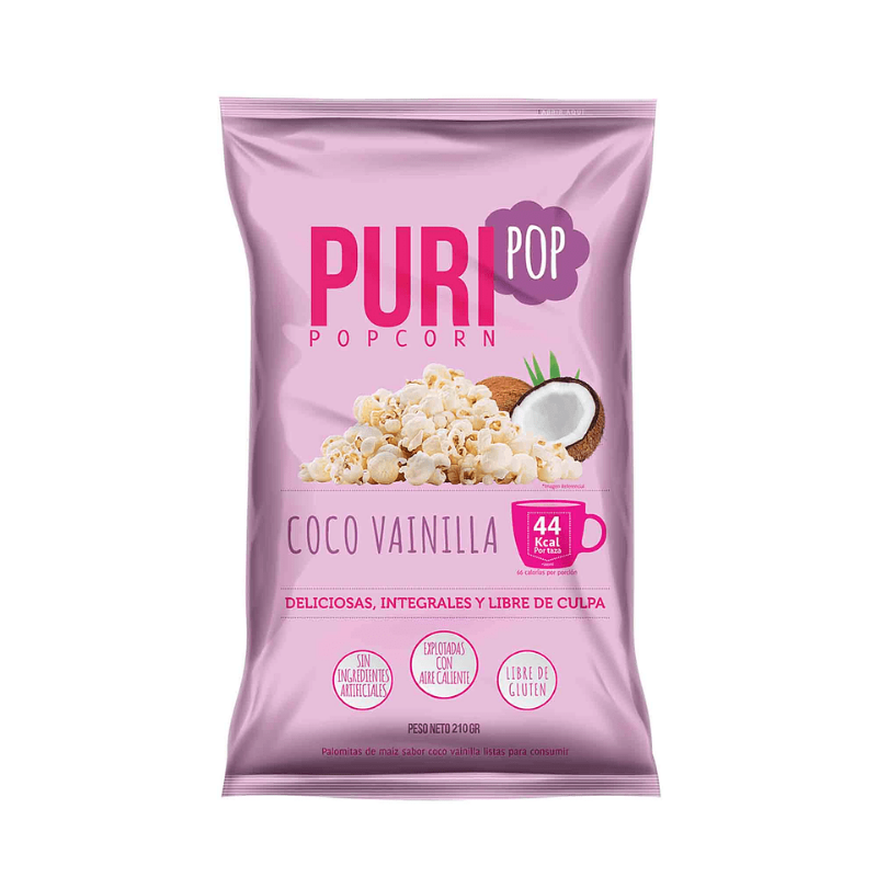 Puripop Coco Vainilla