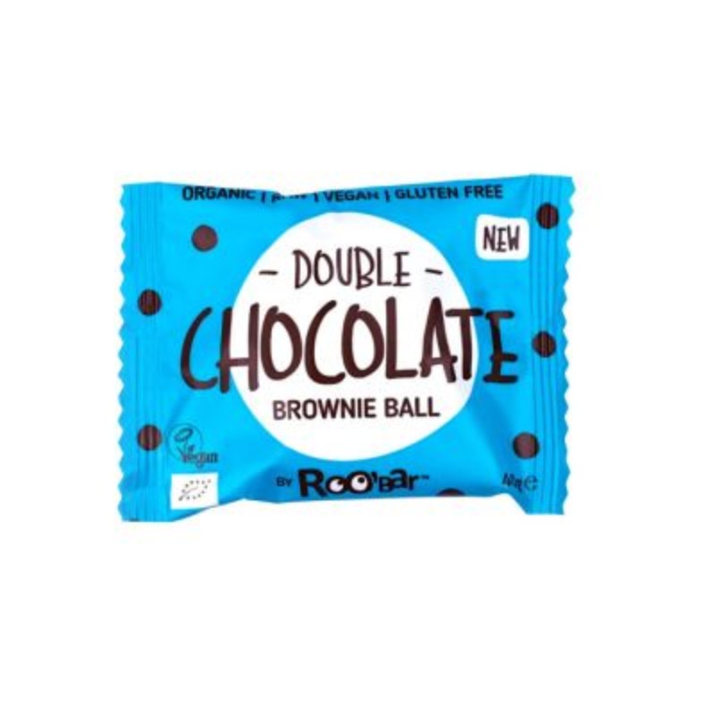 Brownie Ball Double Chocolate Orgánico - Roobar