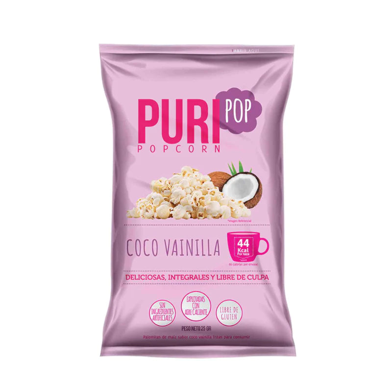 Puripop Coco Vainilla 25gr