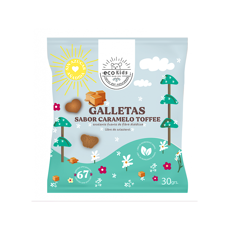 Galletas Ecokids Caramelo Toffee - Eco vida
