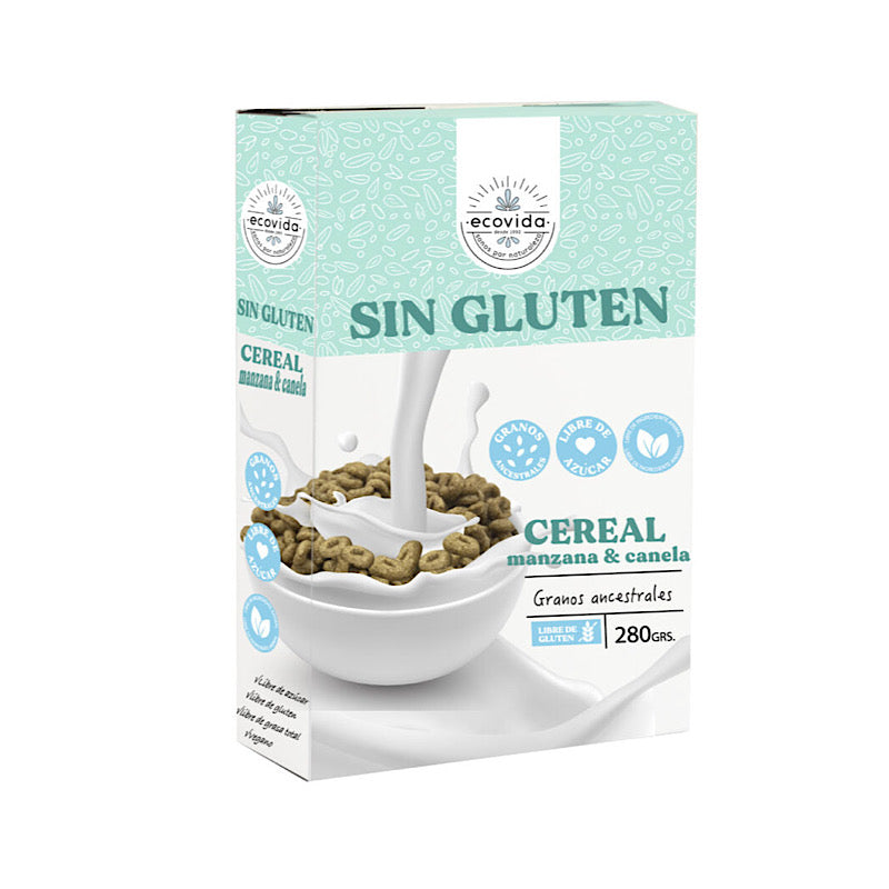 Cereal Manzana Canela 280gr - Eco vida