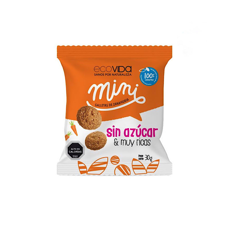 Galletas Mini Zanahoria - Eco vida