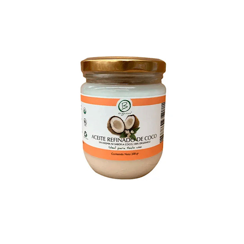 Aceite Refinado de Coco 200ml - Be Organics
