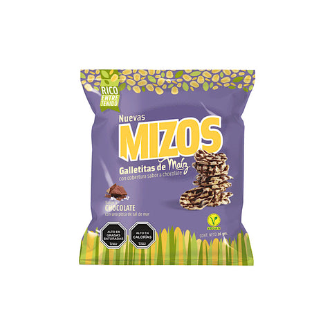 Mizos Galletitas de Maíz Chocolate