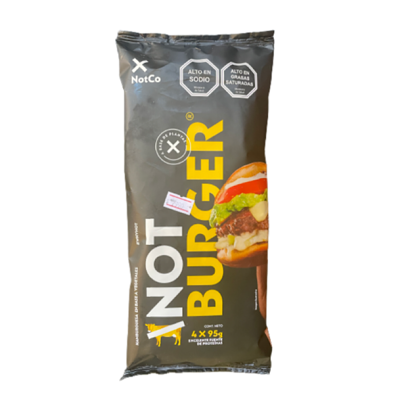 Not Burger Flowpack 4 unid.