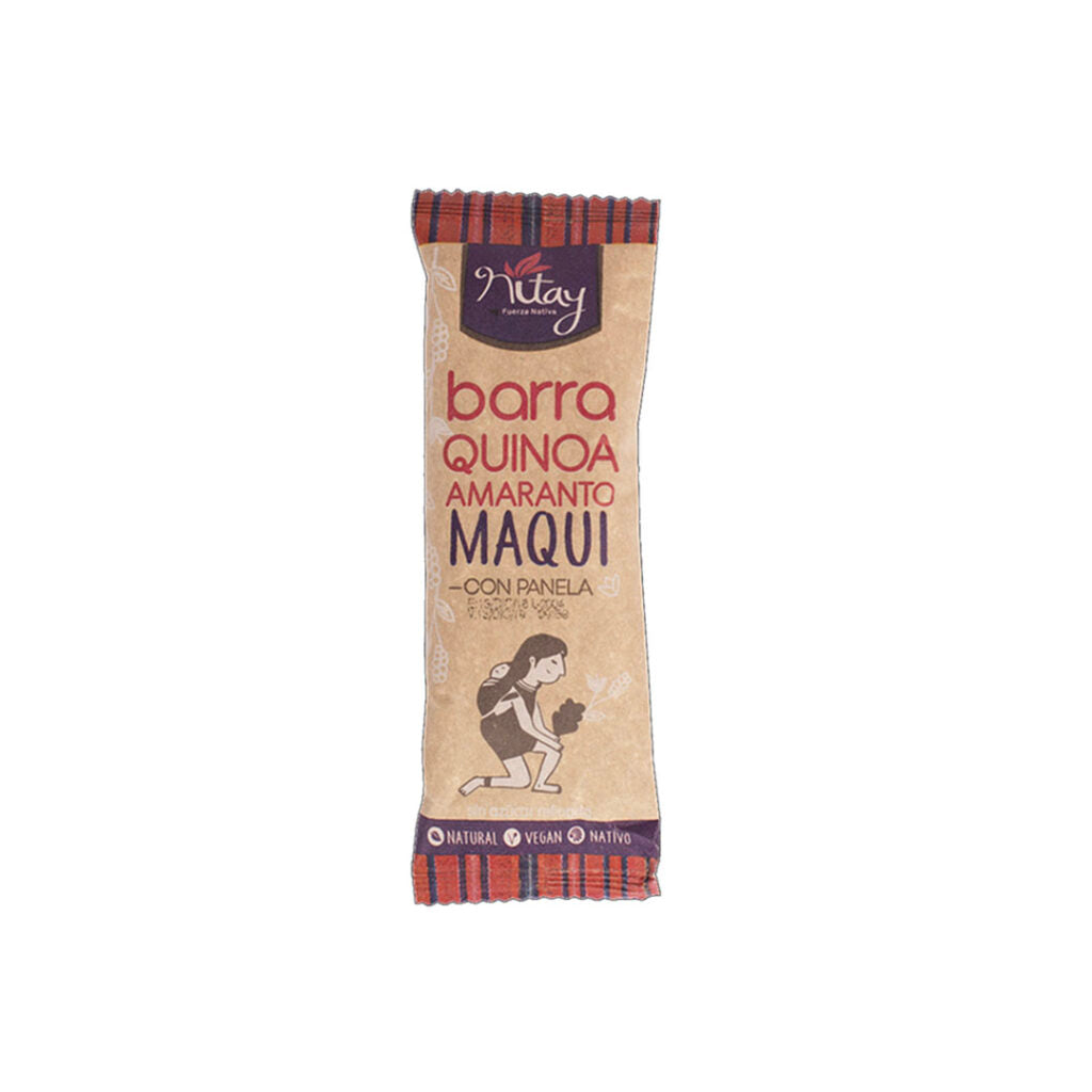 Barra de Quinoa Amaranto y Maqui - Nitay