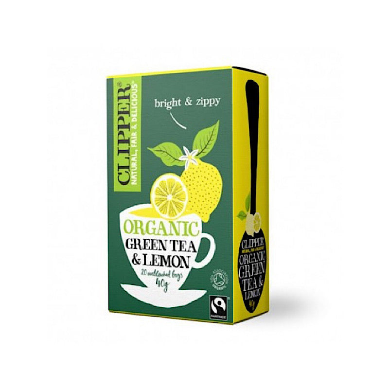 Te Verde con Limón Orgánico - Clipper