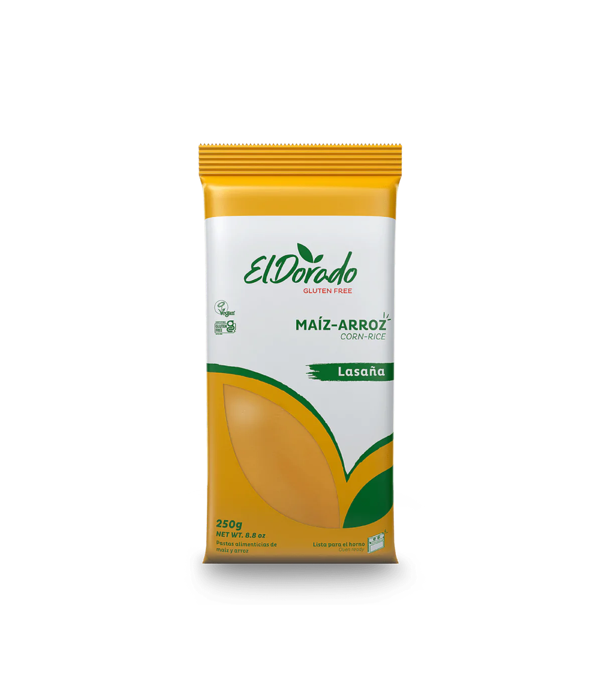 Lasaña de Maiz - Arroz - El Dorado