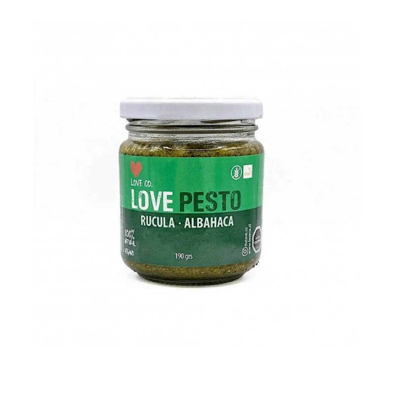 Pesto Rucula Albahaca - Love Co