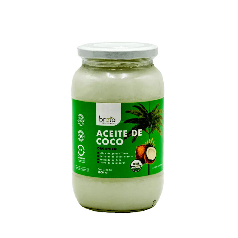 Aceite de Coco Organico 500G. - Brota