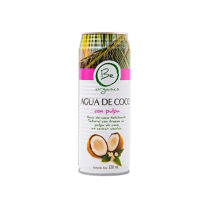 Agua de Coco con Pulpa - Be Organics