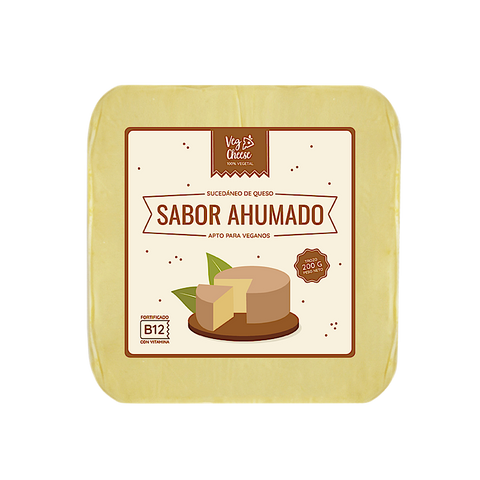 Queso Vegano Ahumado en Trozo