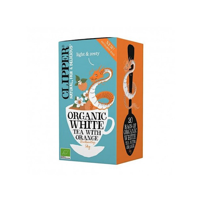 Te Blanco con Naranja Orgánico - Clipper