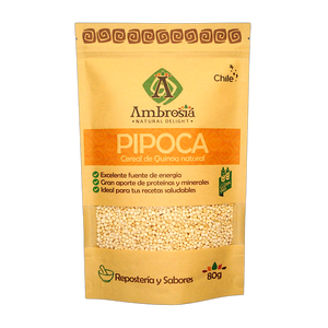 Pipoca de Quinoa Natural - Ambrosia | ESTACION NATURAL