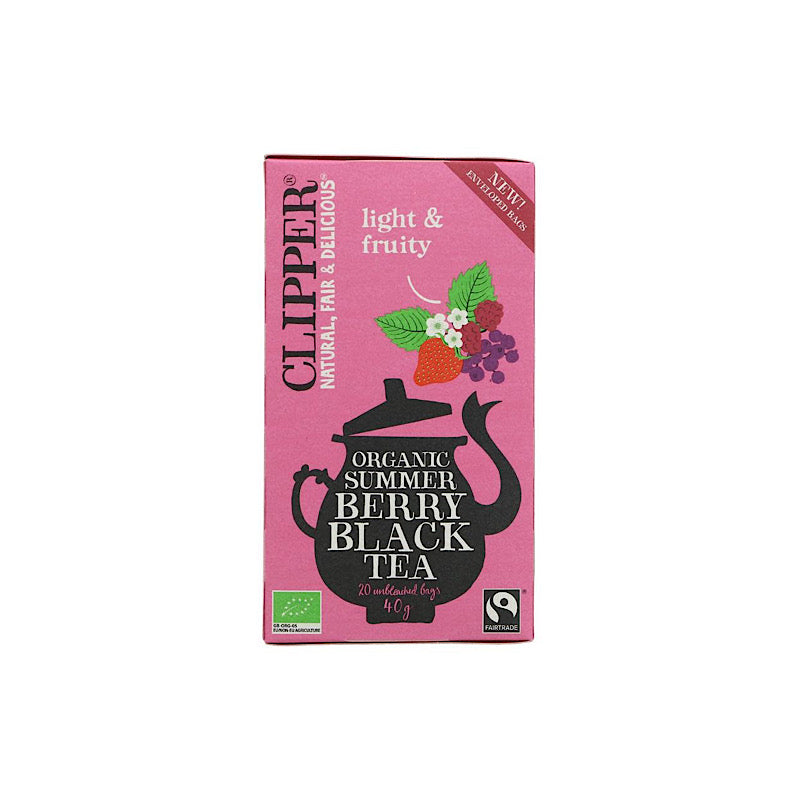 Té Negro Orgánico y Berries - Clipper
