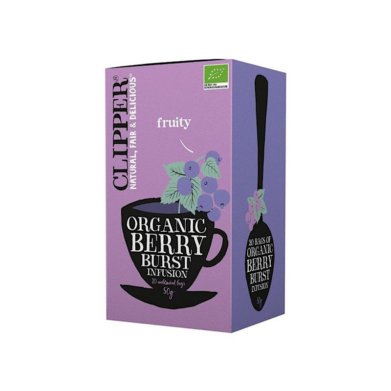 Infusión Berries y Frutos del Bosque Orgánico - Clipper