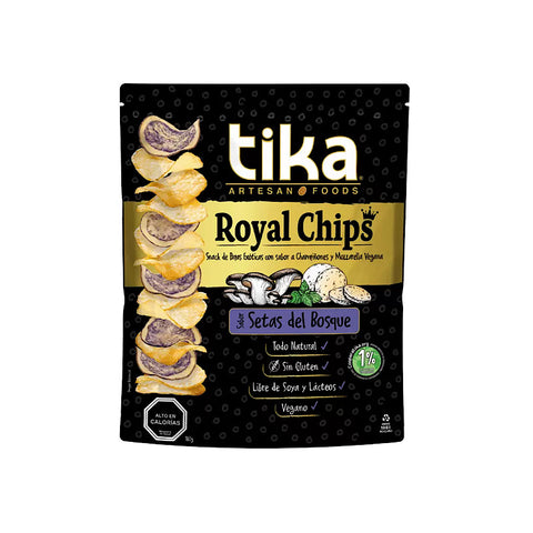 Tika Royal Chips Setas del Bosque