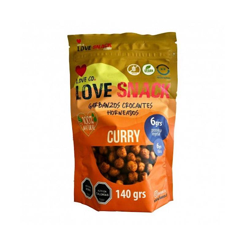 Garbanzos Crocantes Horneados Curry - Love Co